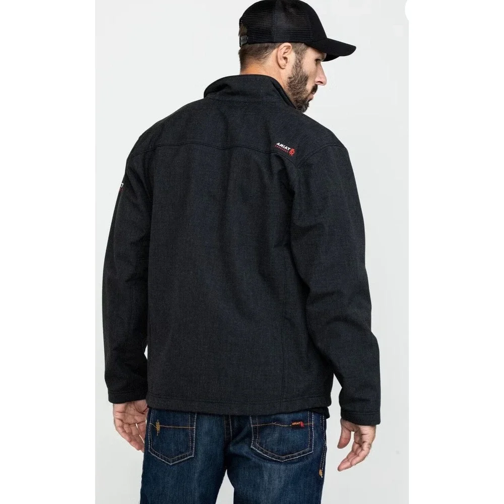 Ariat FRC Work Jacket Waterproof Insulated Fire Resistant Men Size Large Utility